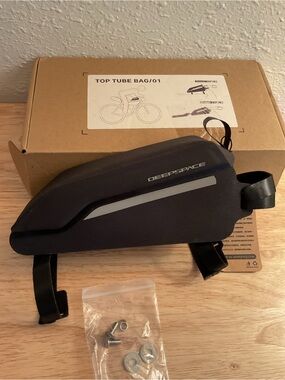 Deep Space Bike Bag Top Tube Bag Can Be Bolt Mounted Bicycle Accessory Bag